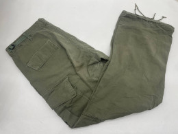 Green men's camping pants