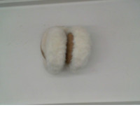 White children's earmuffs 