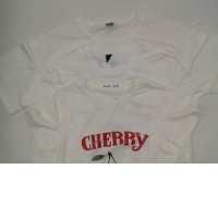 Set of 3 Women's white round neck t-shirt 