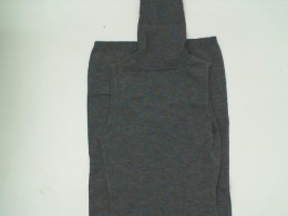 Women's Gray Turtleneck Sleeveless Long Dress 