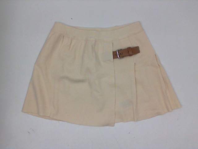 Cream colored short skirt Cream colored short skirt