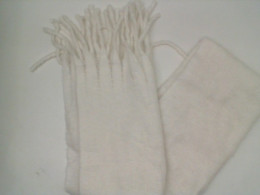 White winter scarf 