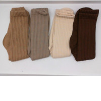 Set of 4 Women's long wool socks 