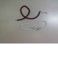 Set of 2 obese necklaces