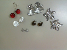 Set of 6 sets of earrings jewelry