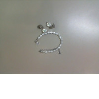 Set of bracelet and earrings