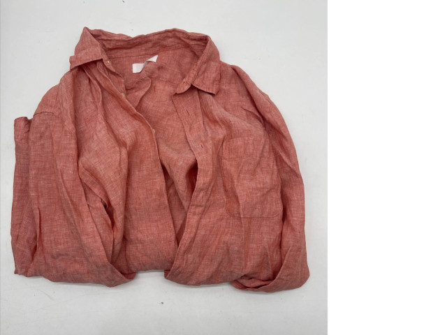 Red linen shirt size M Red linen shirt size M