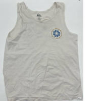 White men's t-shirt with print