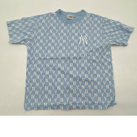 Kid's NY printed blue t-shirt