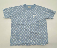 Kid's NY printed blue t-shirt