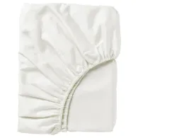 NATTJASMIN NATTJASMIN Fitted sheet, white, 150x200 cm - IKEA NATTJASMIN NATTJASMIN Fitted sheet, white, 150x200 cm - IKEA