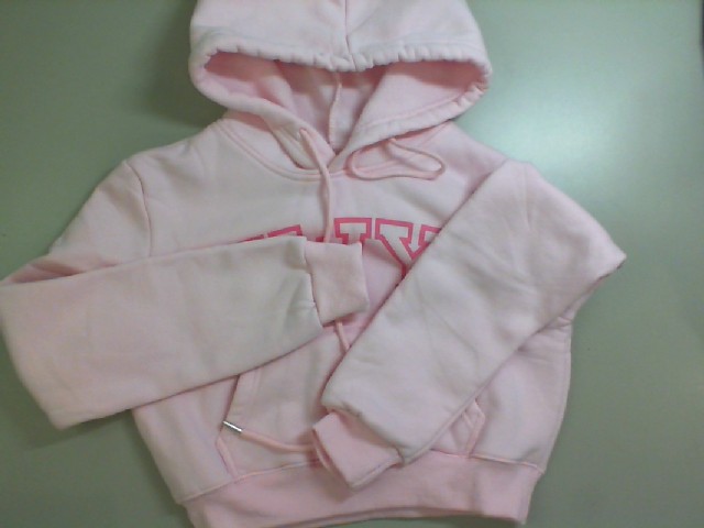 Children's pink jacket with hood Children's pink jacket with hood