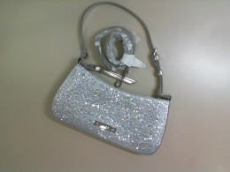 Small grey bag with stones + shoulder strap Small grey bag with stones + shoulder strap