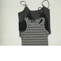 Set of 3 Women's gray tank top