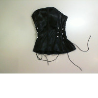 Black Corset with Ties