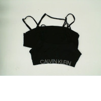 Set of 2 Women's black strapless top 