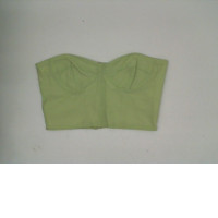 Women's green tube top 
