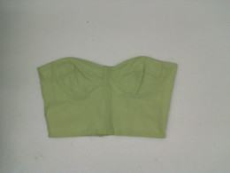 Women's green tube top Women's green tube top