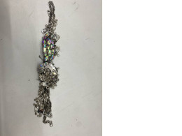 Silver necklace with beads Silver necklace with beads