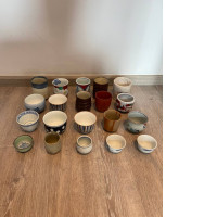 Big set of USED Chineese teacups #2