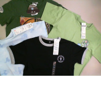 Set of 4 T-shirts for a boy, height 120 cm