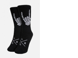 Set of 5 pairs Horns black socks