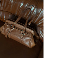 Dark brown women's handbag