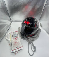 Motorcycle Helmet + 8 Extra Protective Glasses