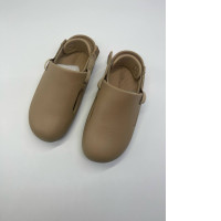 Beige nike women's slippers