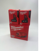 Set of 3 Milwaukee battery