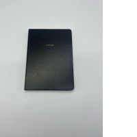 Black notebook