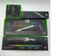 BIG set of RAZER (replica) : soundbar,keyboard,mousepad,micro