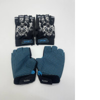 Set of 2 kid's bicycle gloves