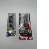 Set of hexagons and screwdriver bits