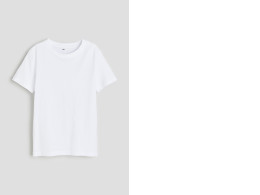 charles & keith white t-shirt