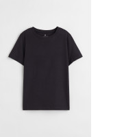 charles & keith black t-shirt
