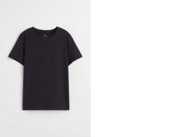 charles & keith black t-shirt