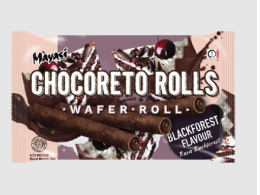 Maya Chocolate Wafer Roll Black Forest 34g 