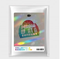 Set of 3 PEBACA WHAT A CONCERT COLLECTIBLE RANDOM CARD Set of 3 PEBACA WHAT A CONCERT COLLECTIBLE RANDOM CARD