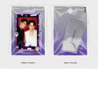 GREATINN FRAME CARD ACRYLIC STAND AND KEYCHAIN WITH PHOTOCARD
