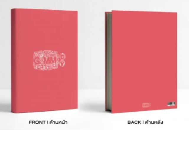 GMMTV BLACK IN COLOR NOTEBOOK GMMTV BLACK IN COLOR NOTEBOOK