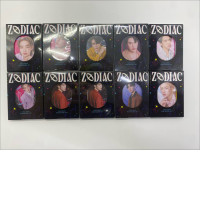 Set of 10 Concert postcard ZODIAC