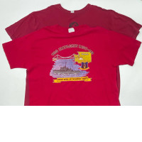 Set of 2 red t-shirts