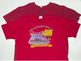 Set of 2 red t-shirts