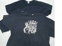 Set of 3 men's dark blue t-shirts Set of 3 men's dark blue t-shirts