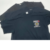 Set of 3 blue men's t-shirts size L