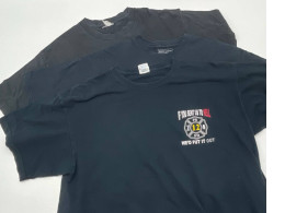 Set of 3 blue men's t-shirts size L