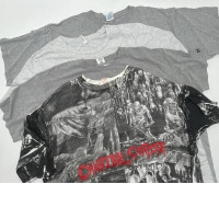 Set of grey t-shirts size L