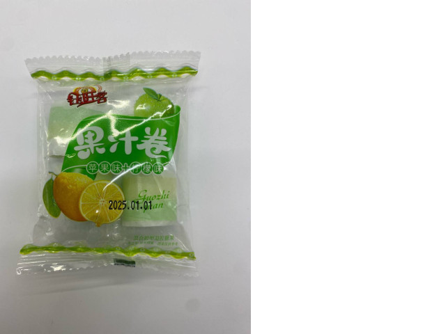 Lemon flavored tape rolls Lemon flavored tape rolls