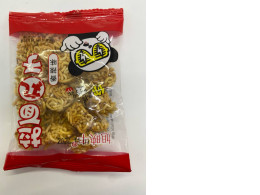 Seasoned dried noodle snacks 